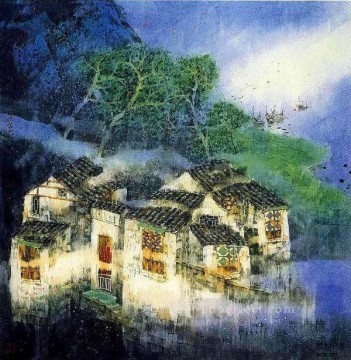 Ru Feng Sur de China 3 Pinturas al óleo